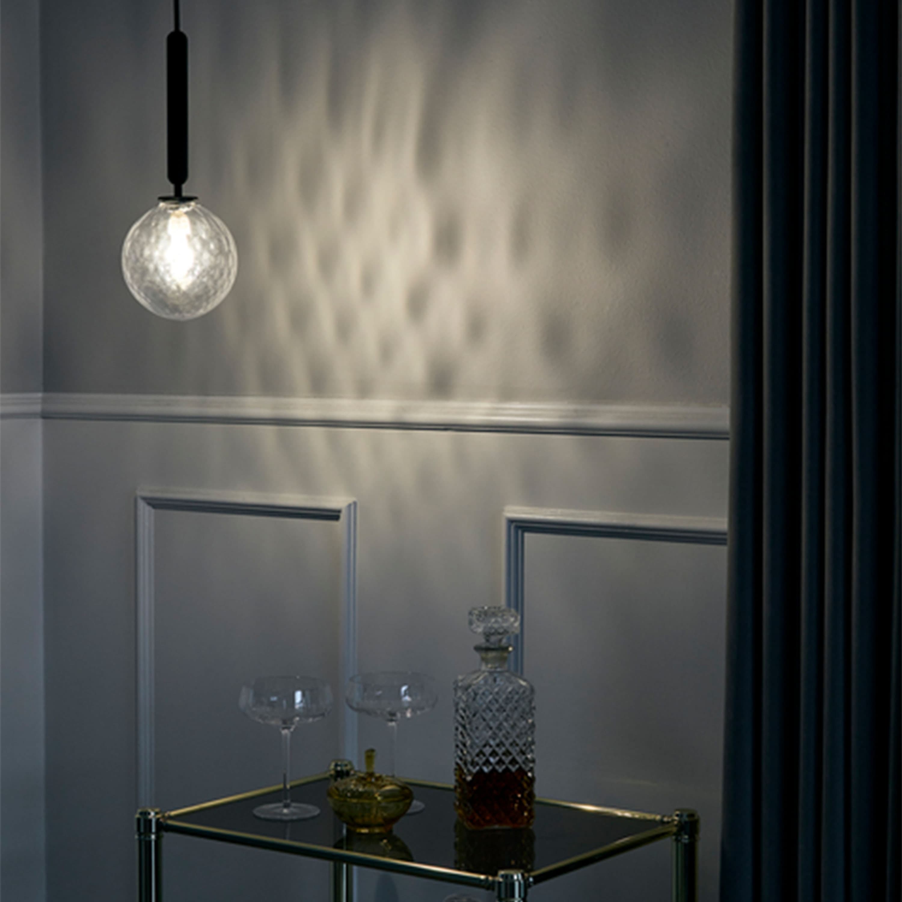 Miira 1 ceiling lamp Rock Grey/Optic Clear