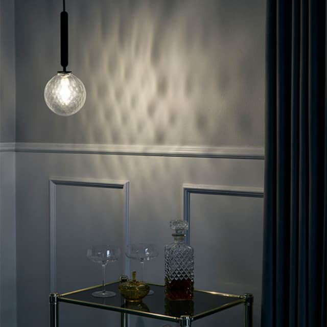 Miira 1 ceiling lamp Rock Grey/Optic Clear