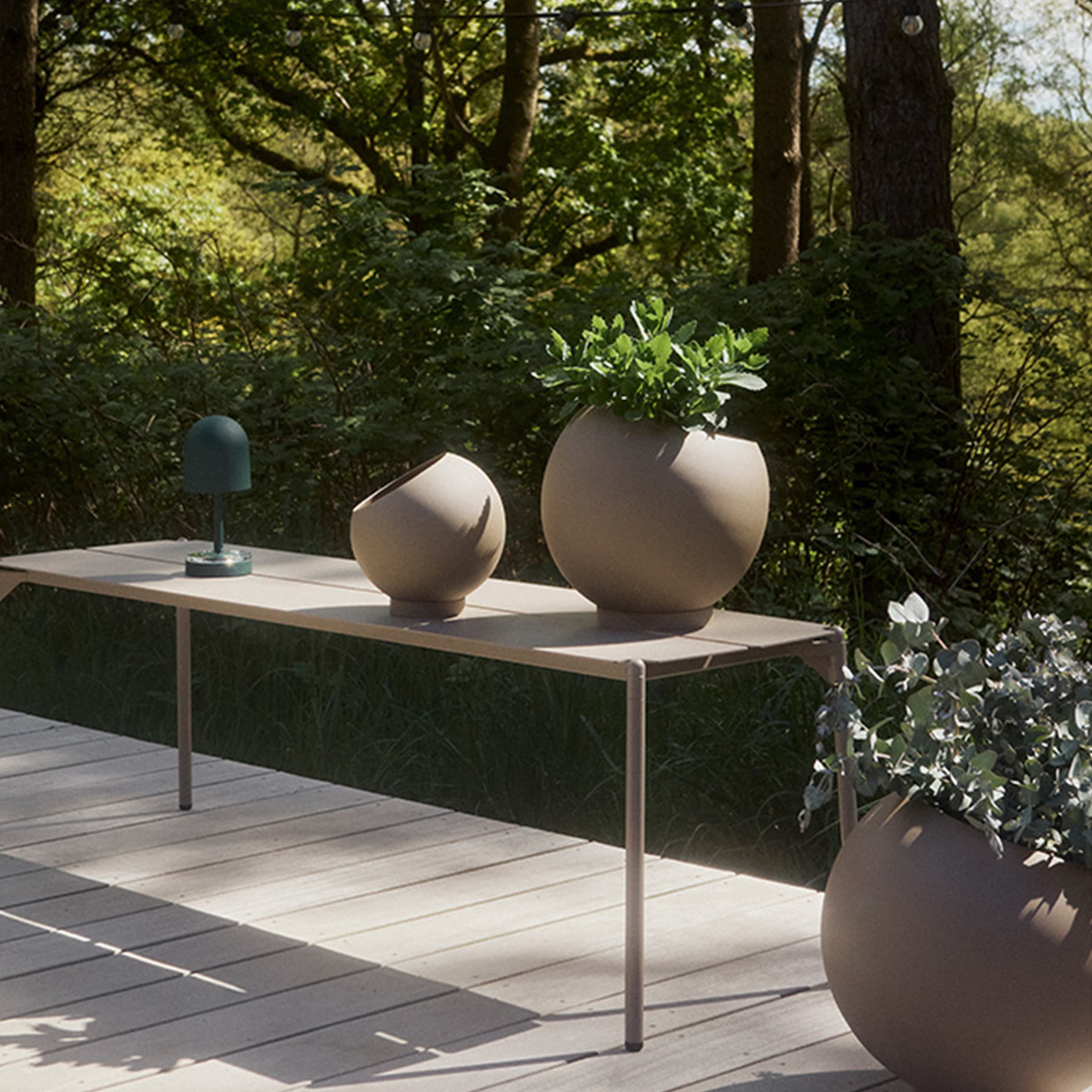 Globe Blumentopf Black Ø30
