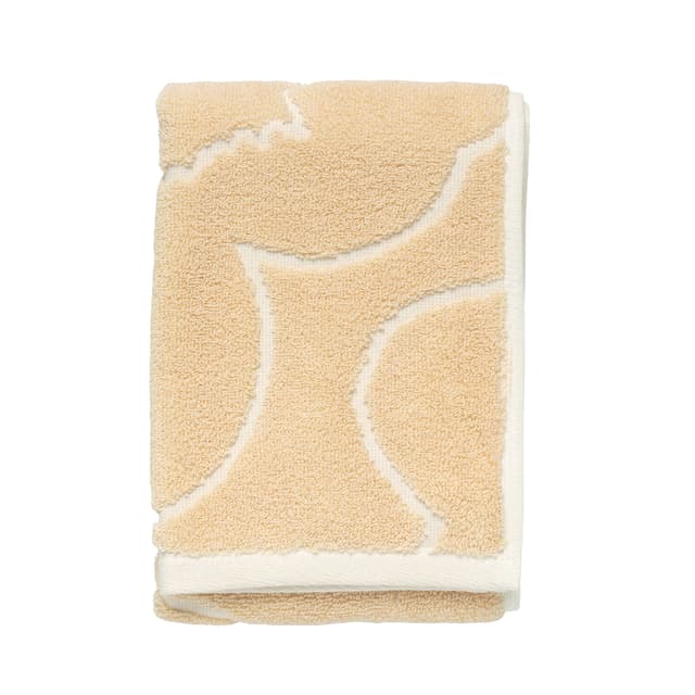 Piirto Unikko Guest Towel Light Yellow 30x50