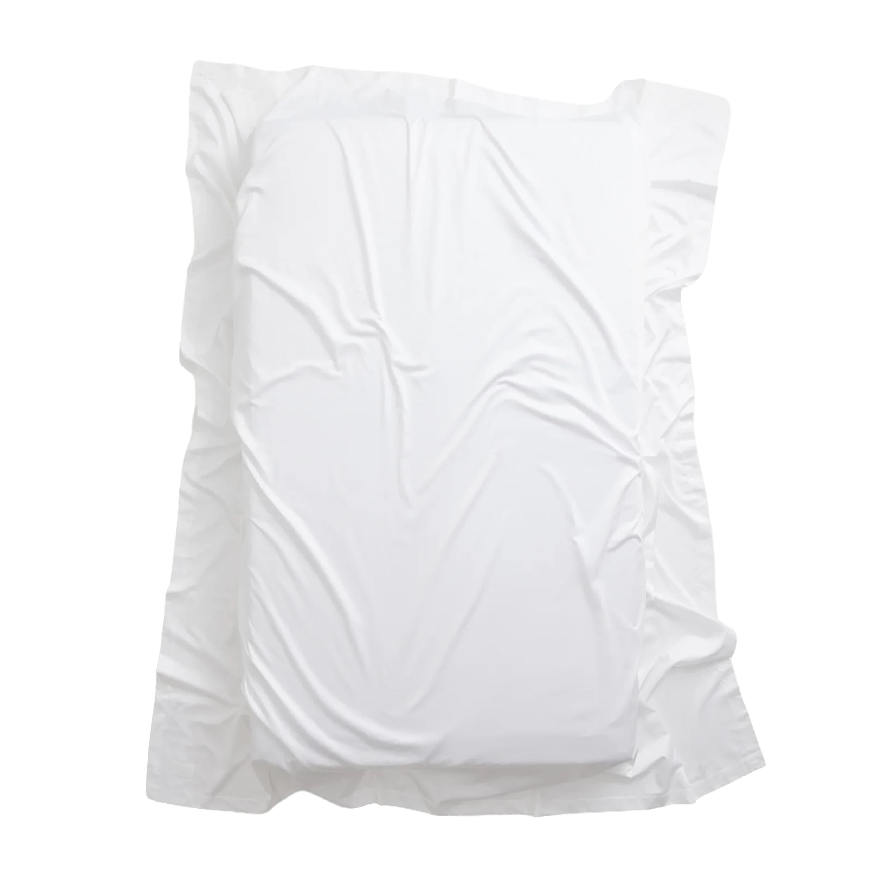 Mother Sateen Flat Sheet White 260x280