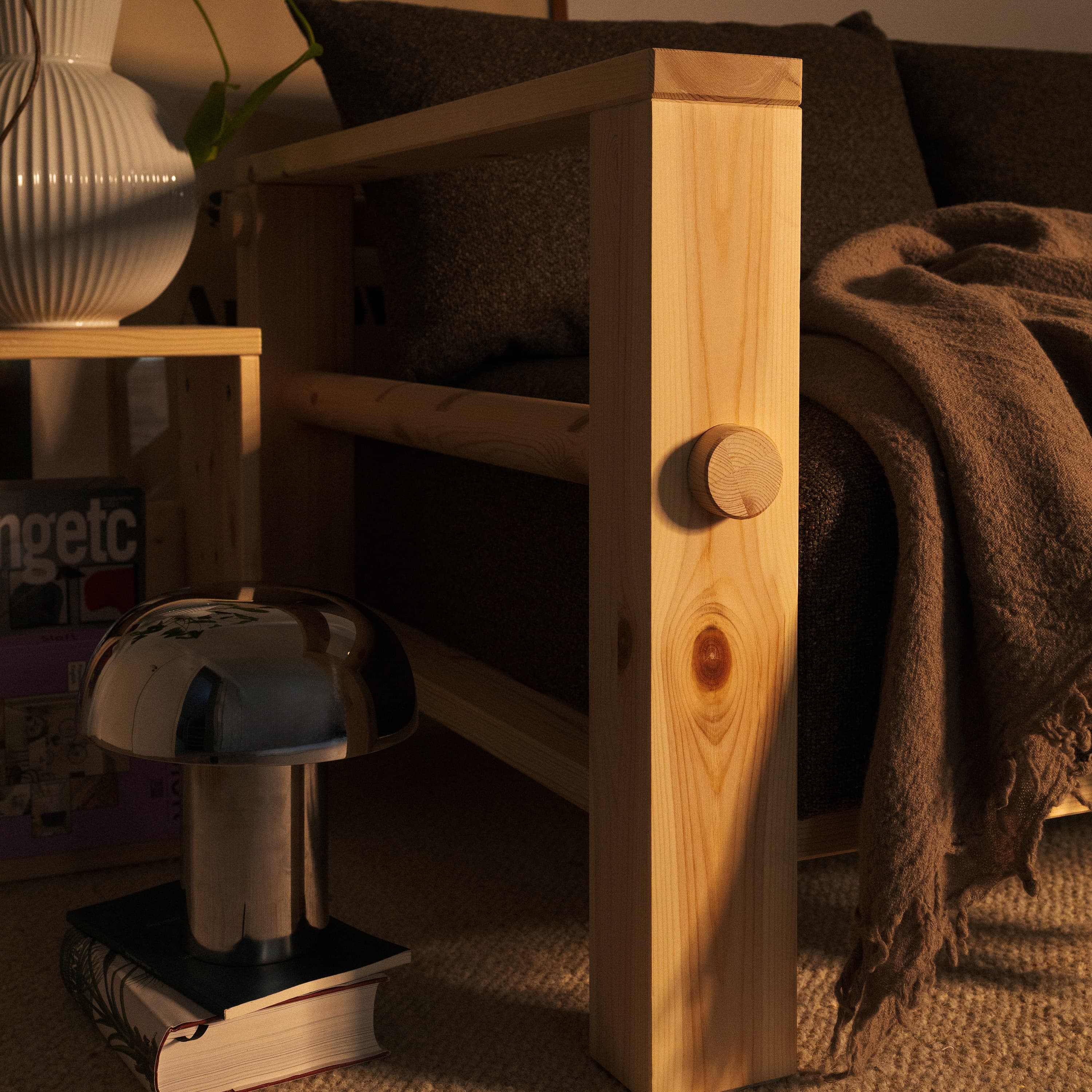 Bare Sofa Bed Raw/Mellow Brown