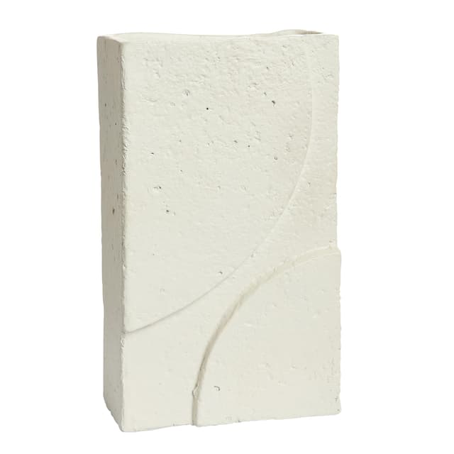 Willow Vase Offwhite 25cm
