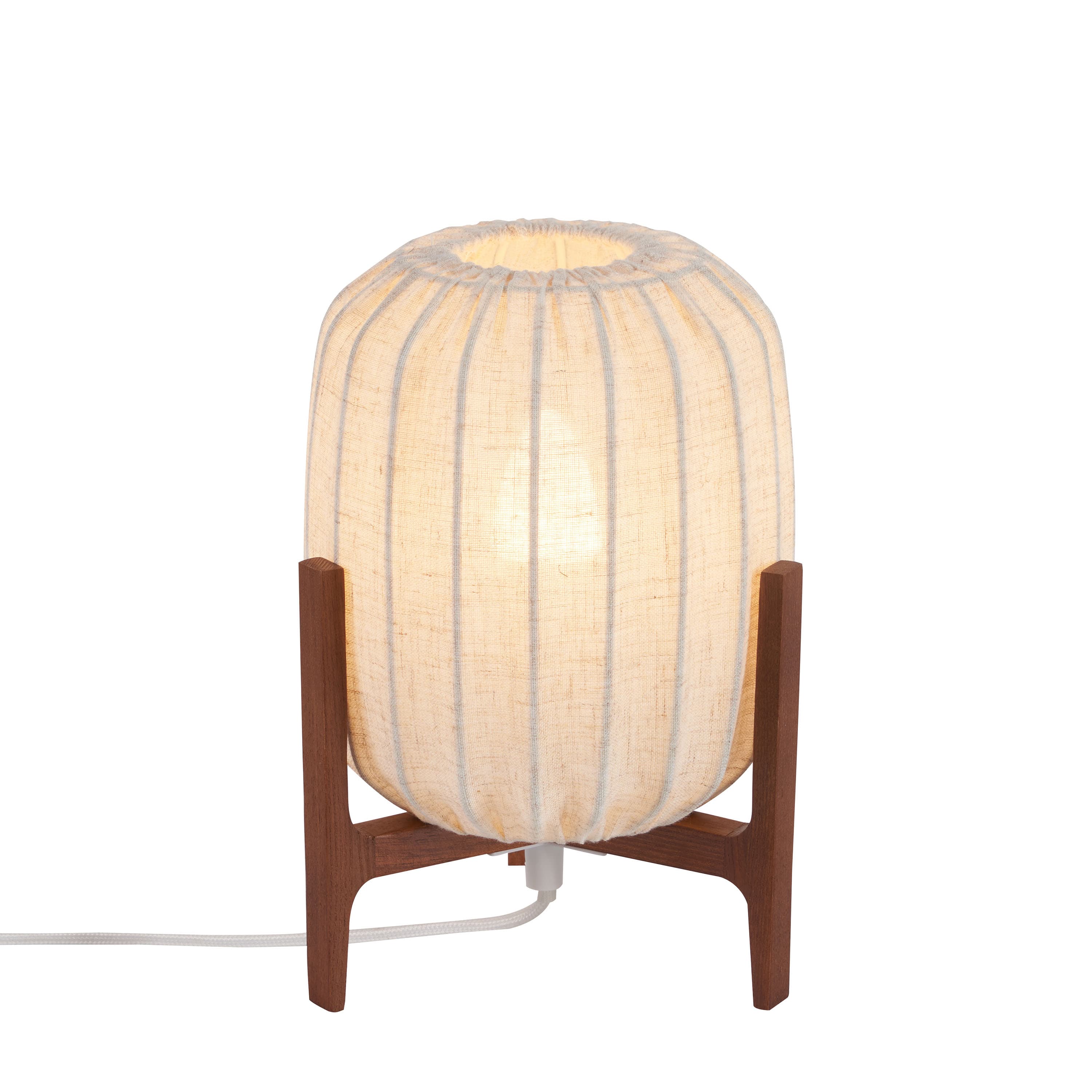Prisma Mini Table Lamp Dark Ash/Natural