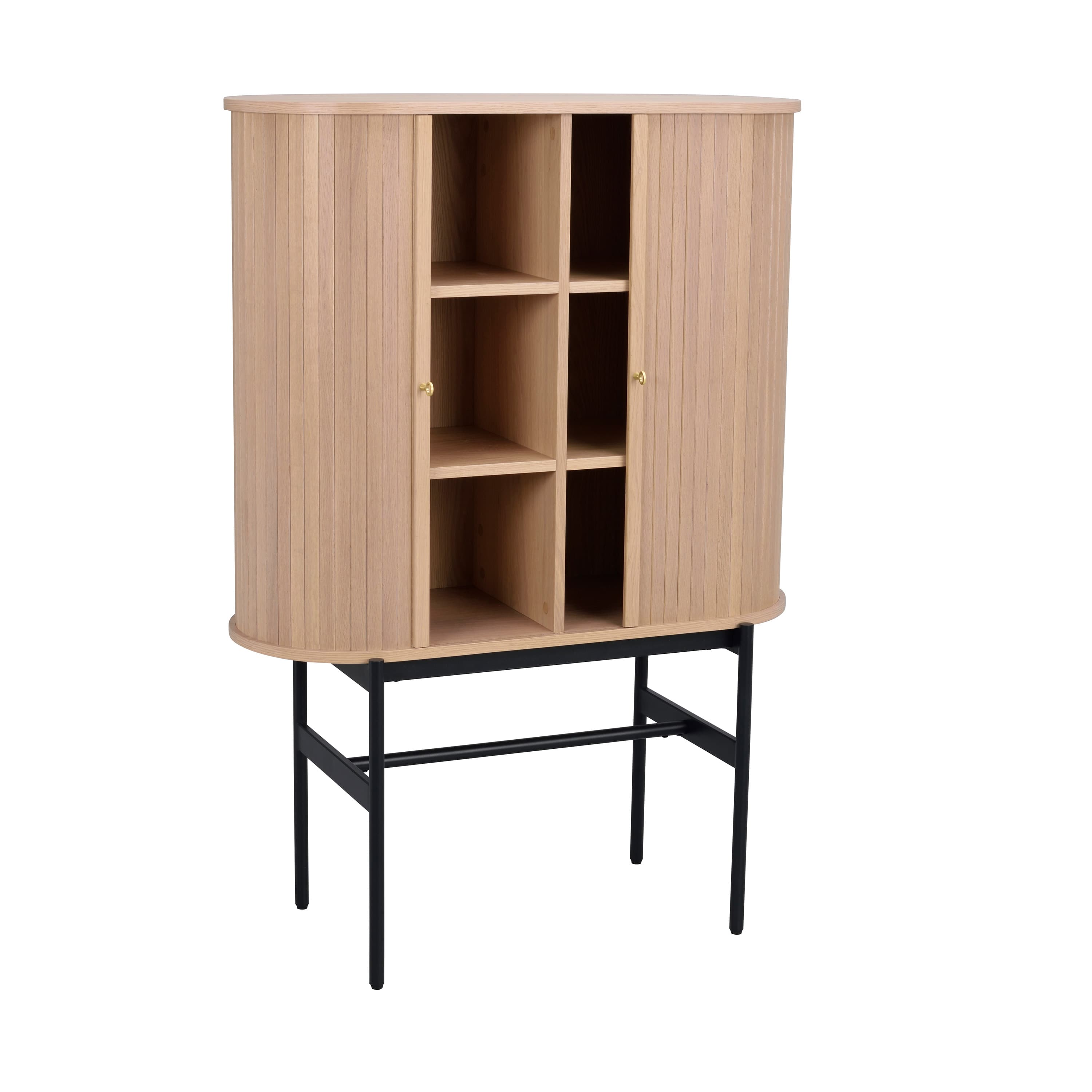 Haddington Cabinet White Pigmented/Black 102cm
