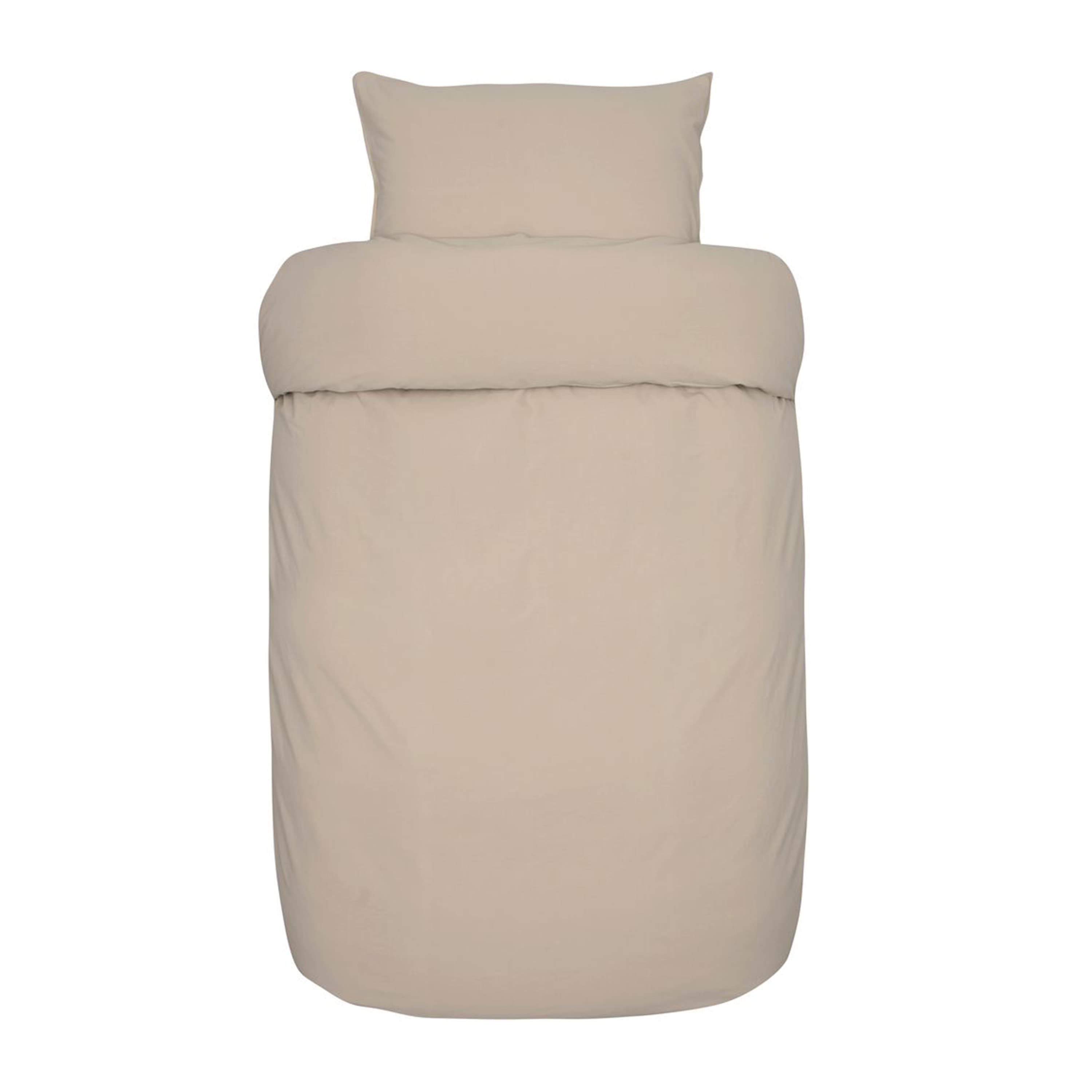 Frøya Bettbezug-Set Beige 150x210/50x60