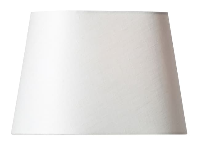 Basic Ovaler Lampenschirm Weiß 33cm