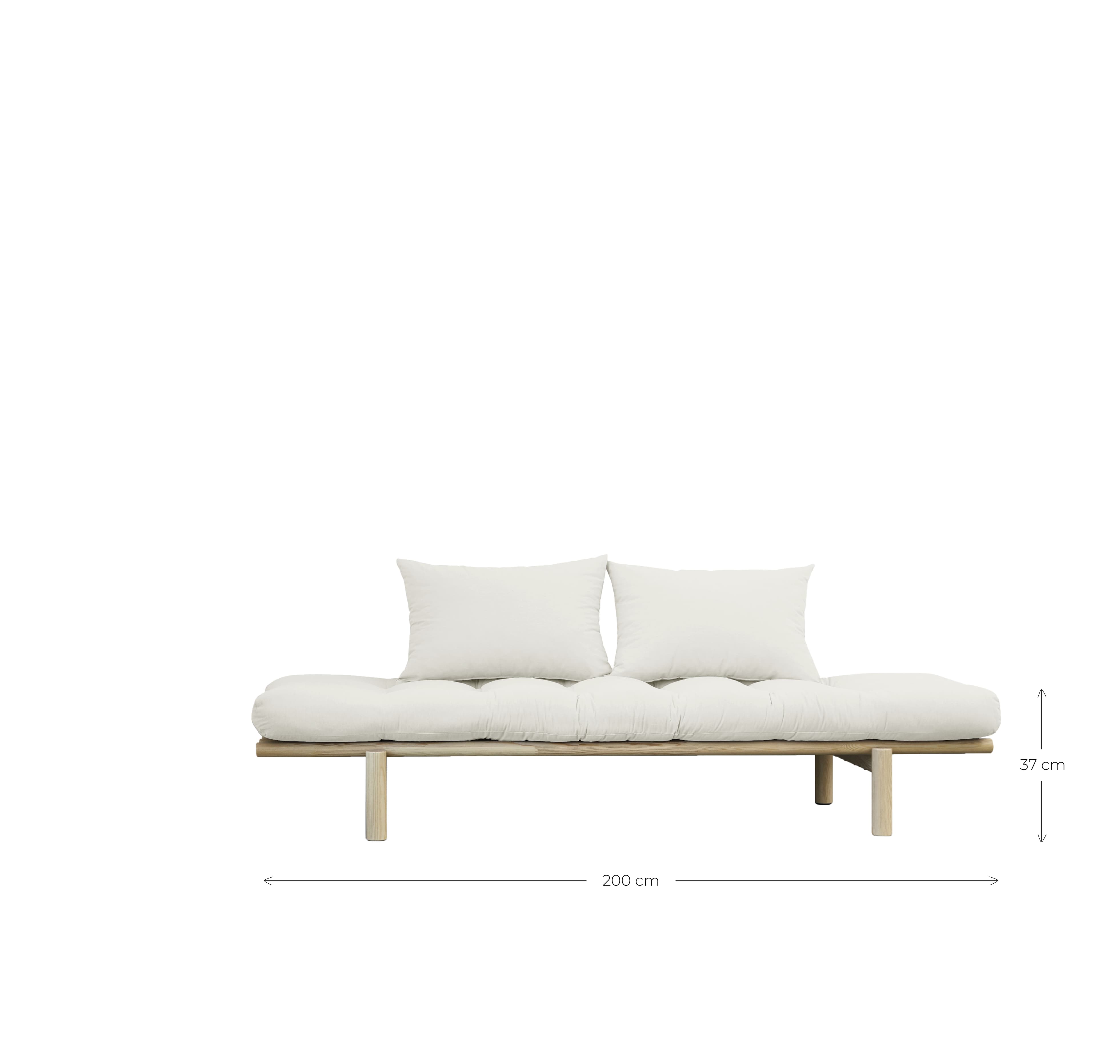 Pace Tagesbett Natur/Linen 200cm