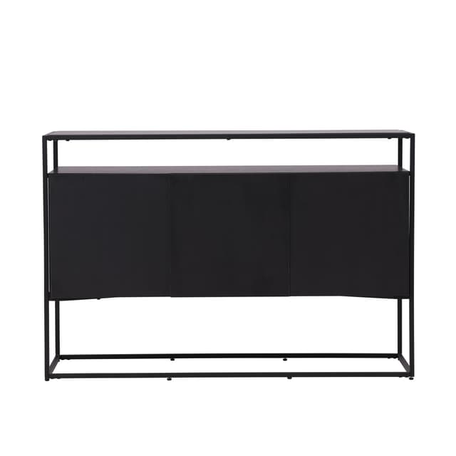 Kingsport Konsolentisch Schwarz 120cm