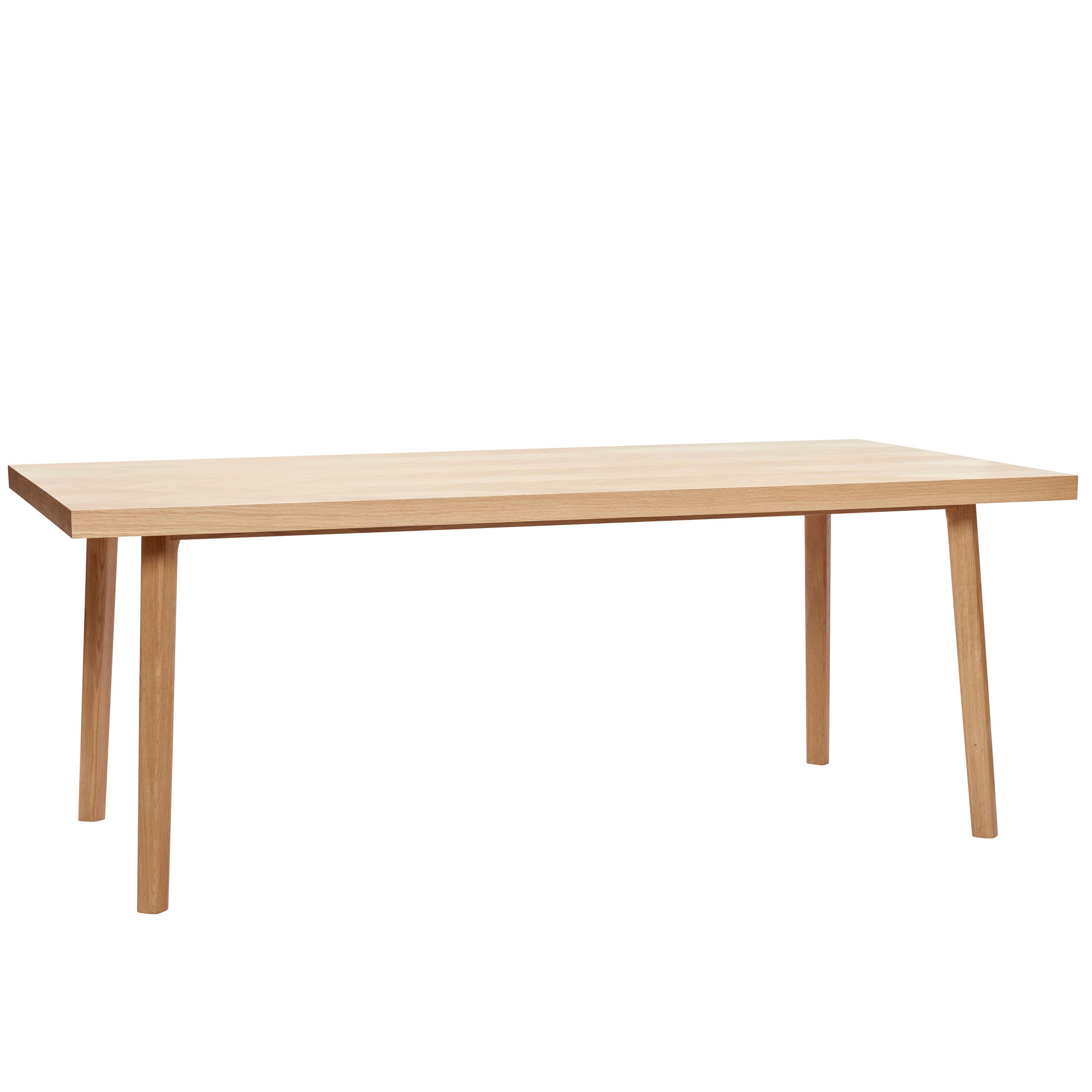 Herringbone Esstisch FSC Eiche 100x200cm