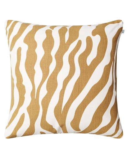 Zebra Outdoor Dekokissen Beige/Weiß 50x50