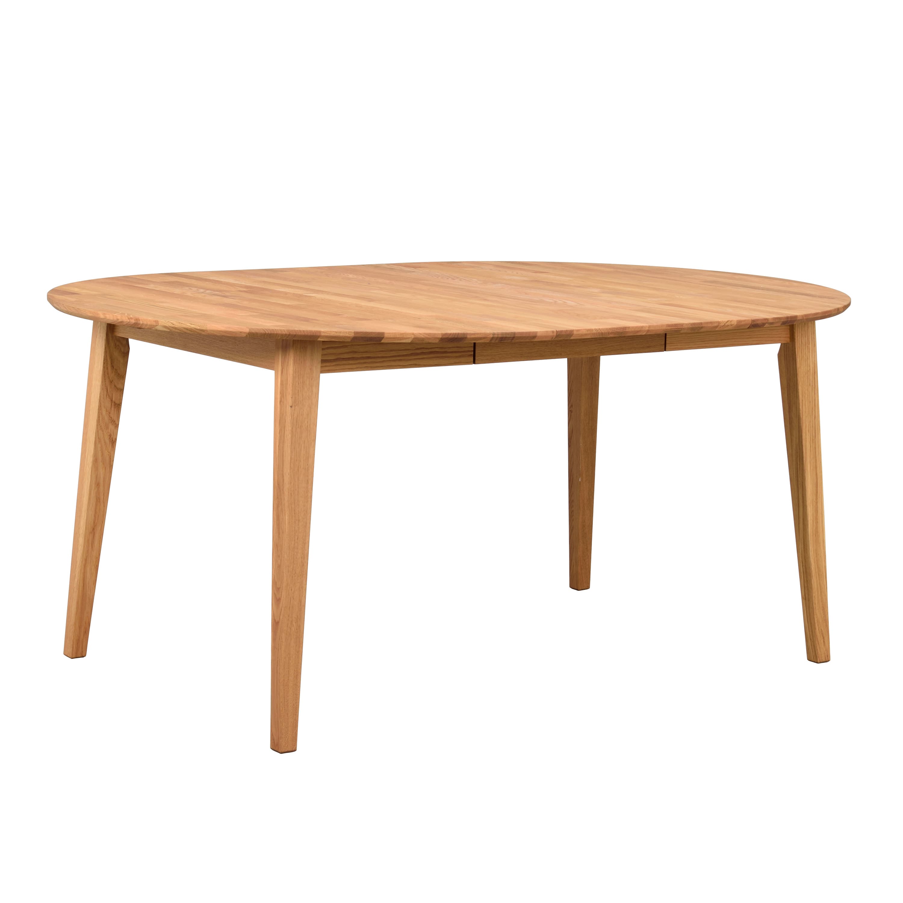 Filippa Dining Table Oak Ø120/165cm