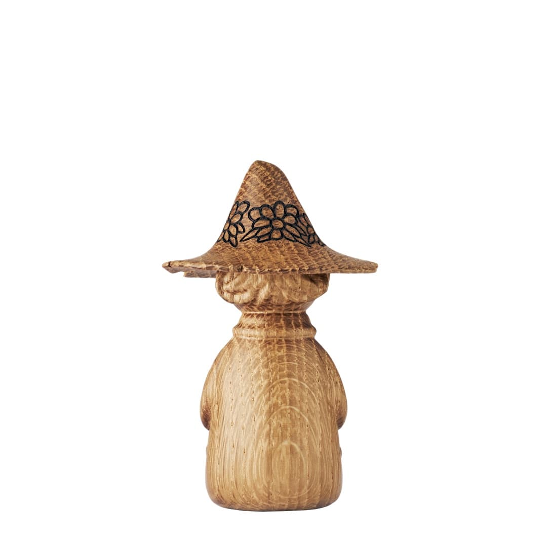 Mumintroll Holzdekoration Schnupferich Eiche 9cm
