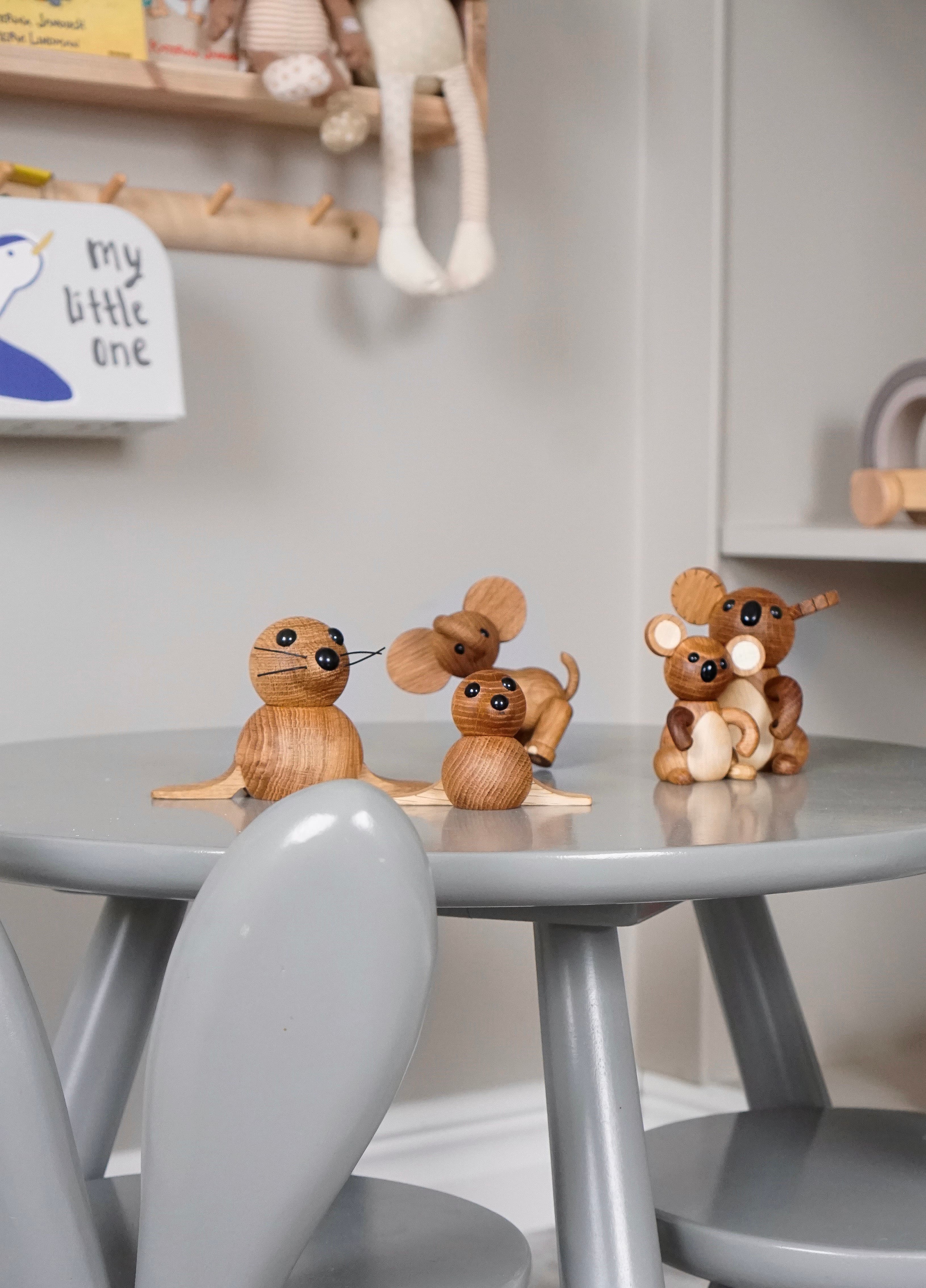 Joey Koala Dekoration Eiche/Esche 7,5 cm