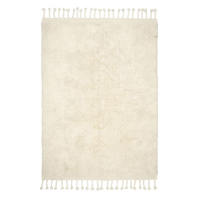 Uma Wollteppich Offwhite 170x240