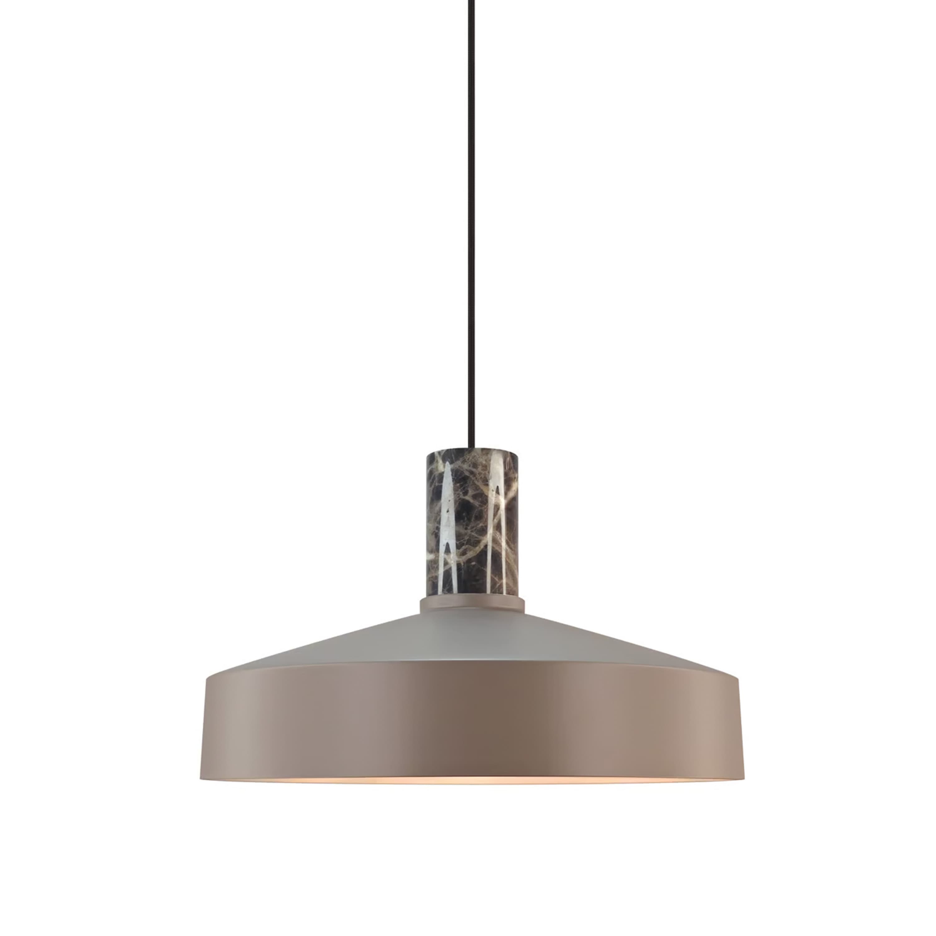 Elvas marble Ceiling Light Brown Ø37