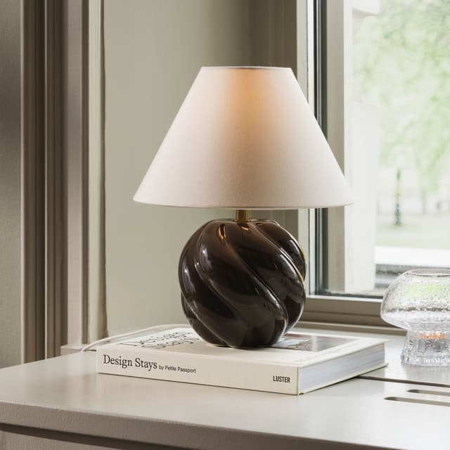Dahlia Table lamp Mocha 24cm