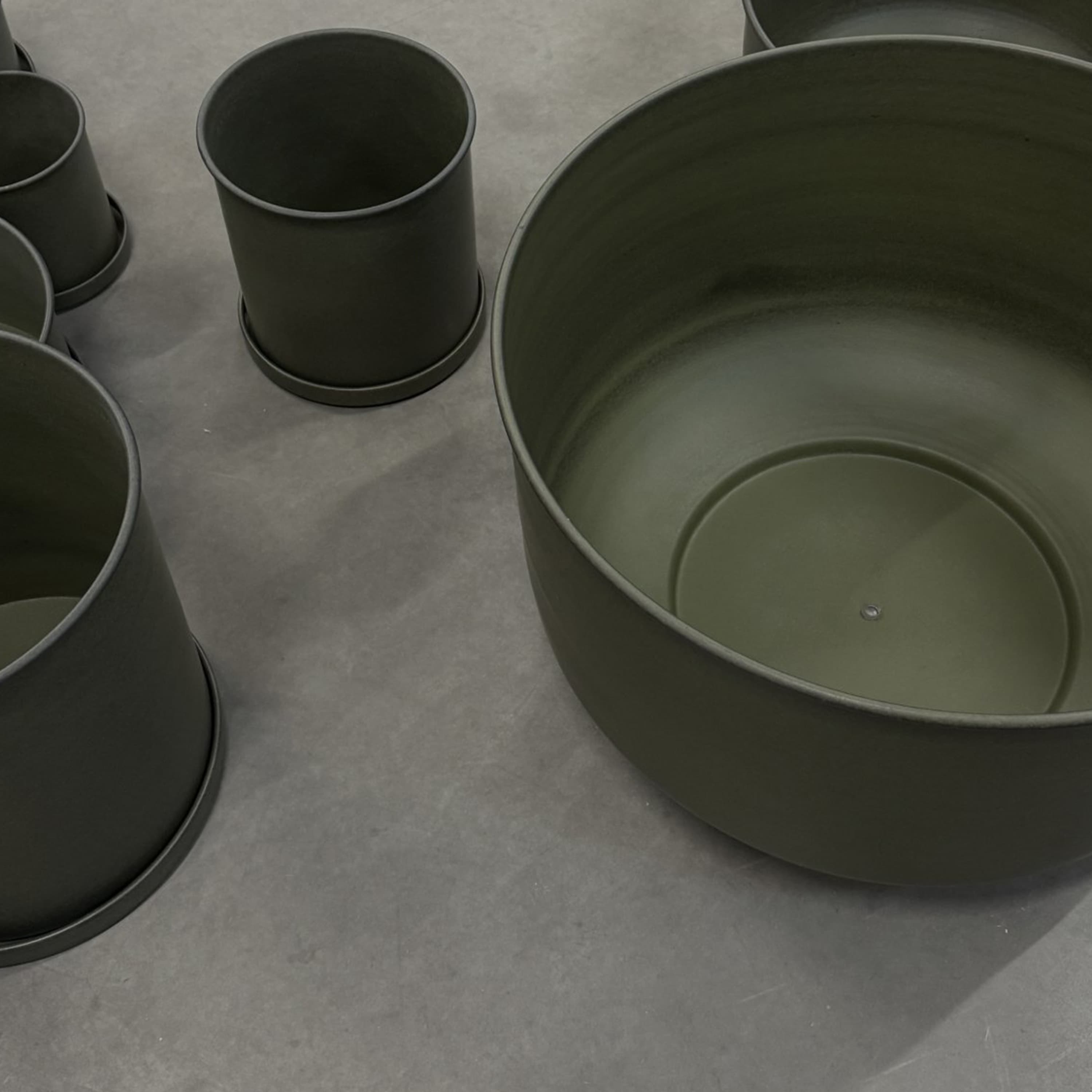 Plant Pot Utekruka Green Large 2-pack