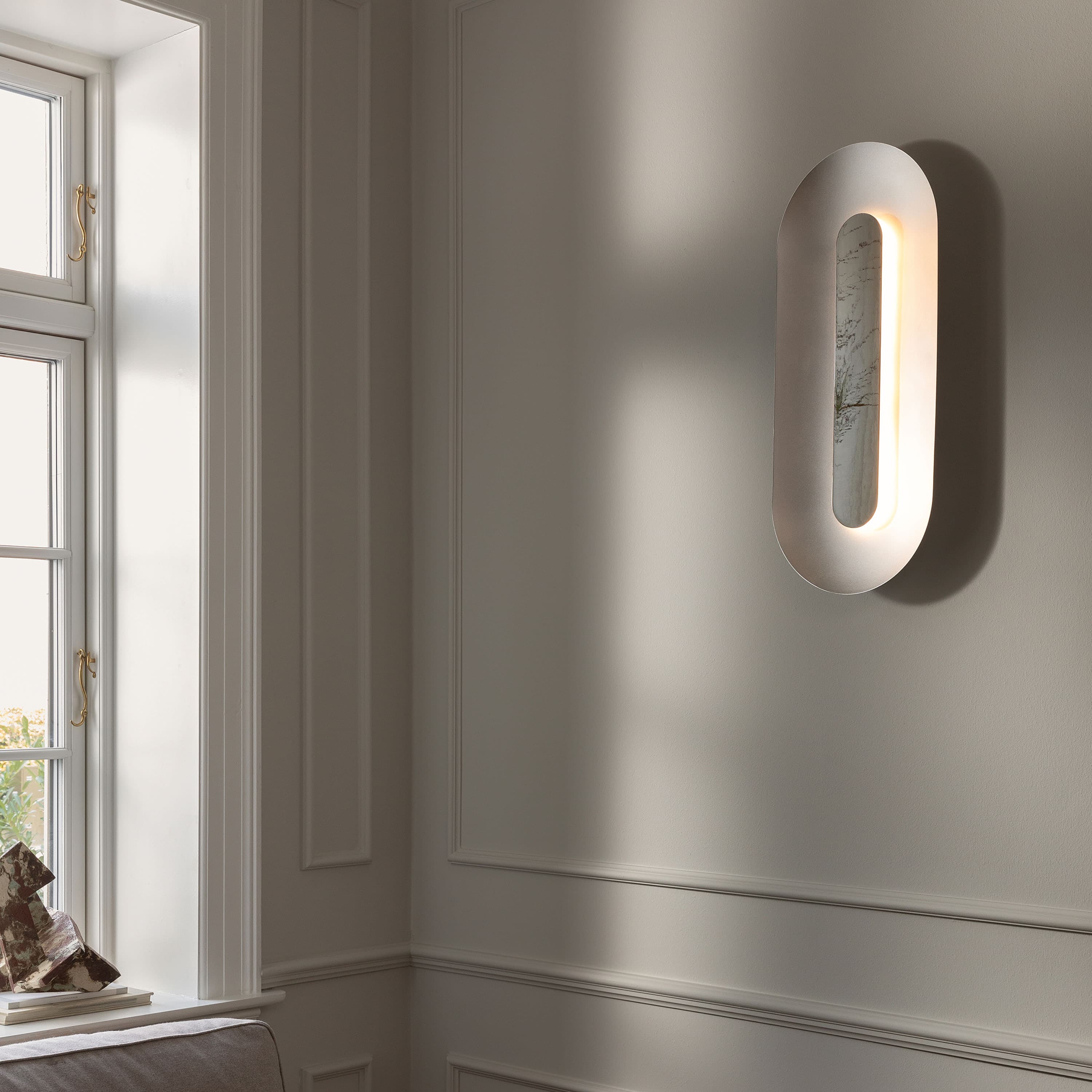 Sasi Wandleuchte Silver Large