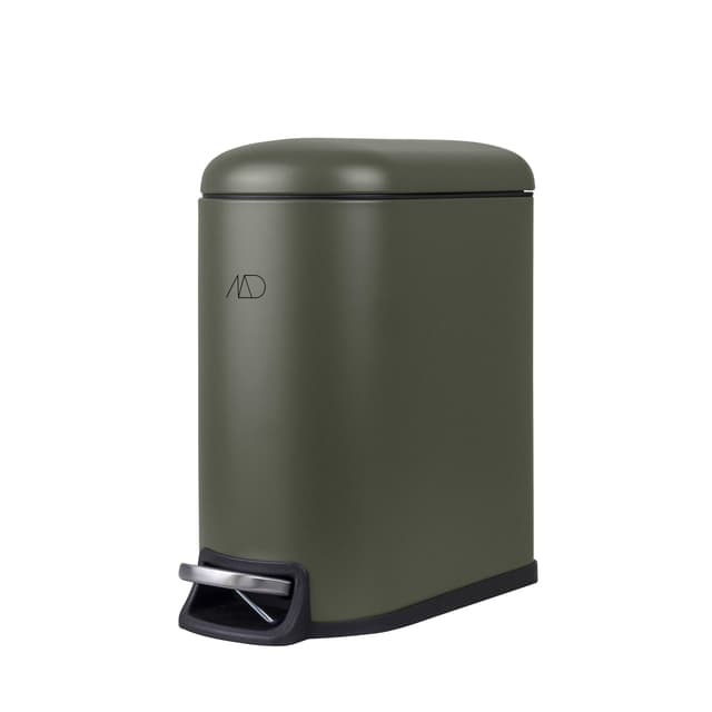 Mini-Walther Pedal Bin Dark Olive 5 Litres