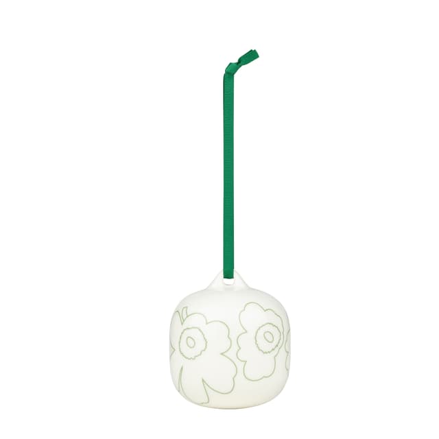 Piirto Unikko Collectible Dekoration Weiß/Grün