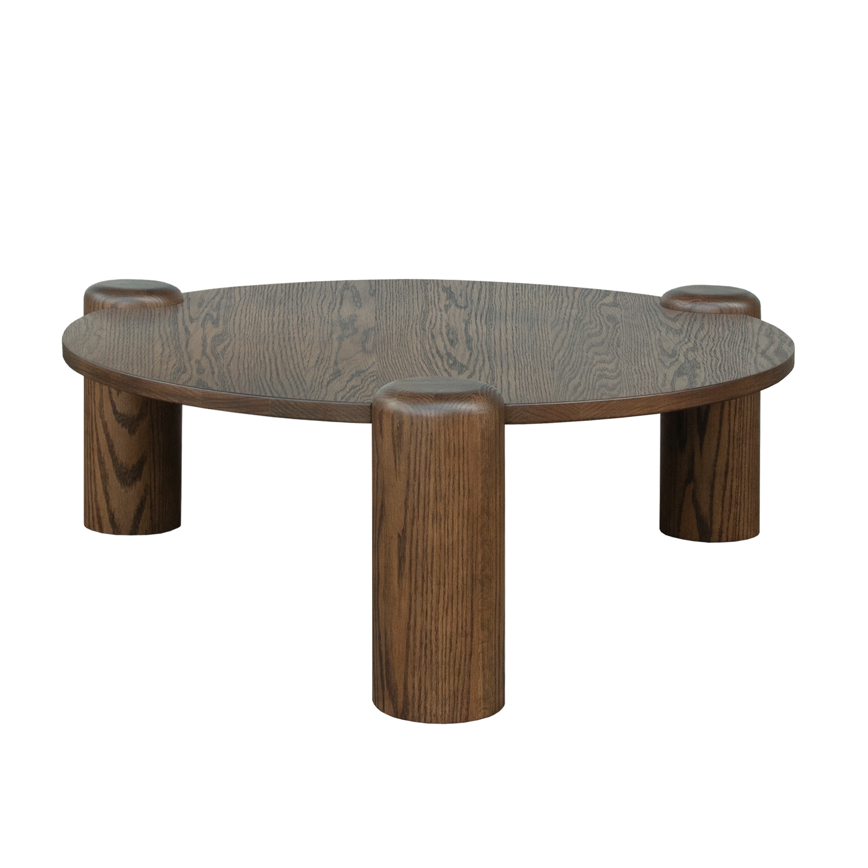 Isolde Couchtisch Braun gebeizte Eiche 100cm