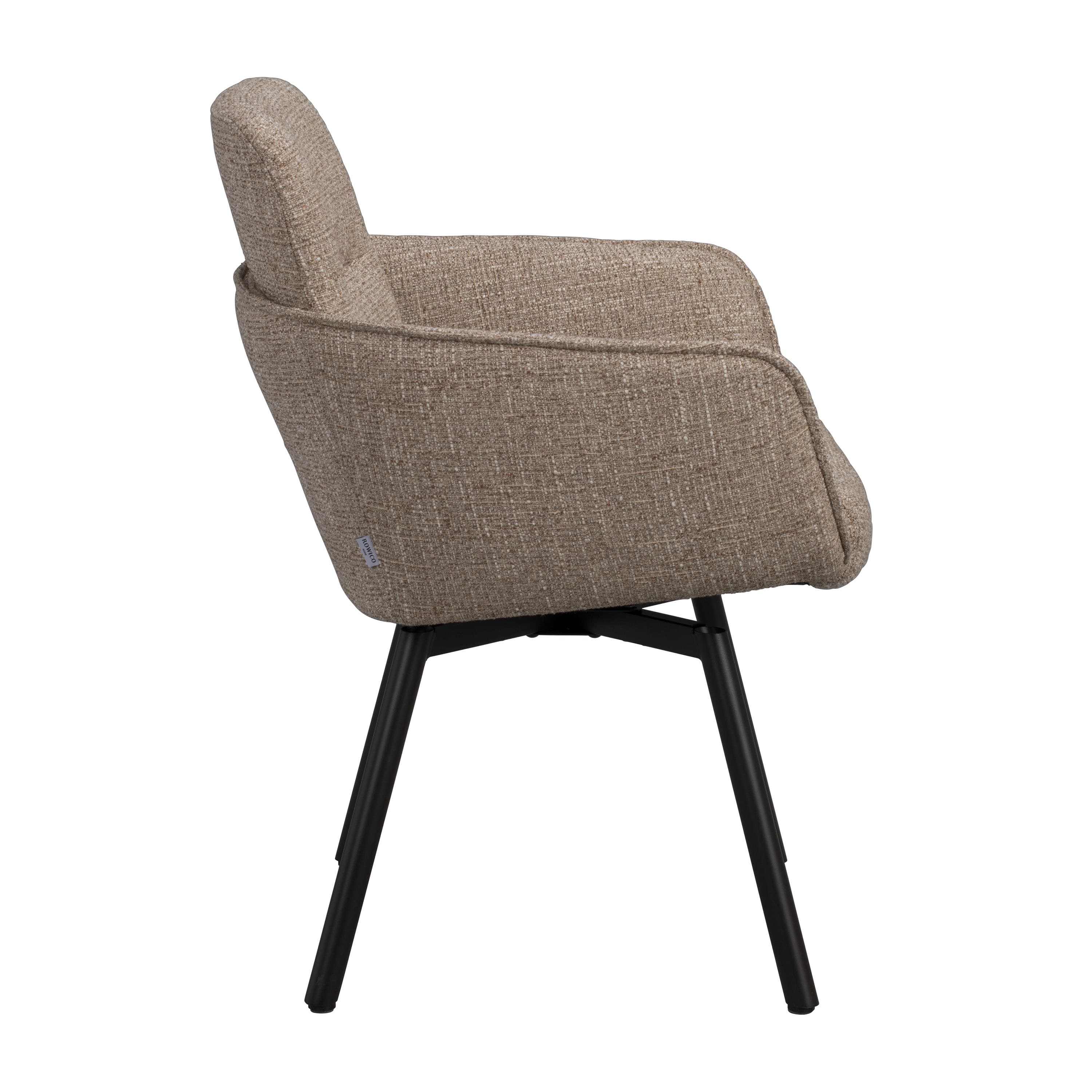 Roswell Karmstol Mörkbeige/Brun