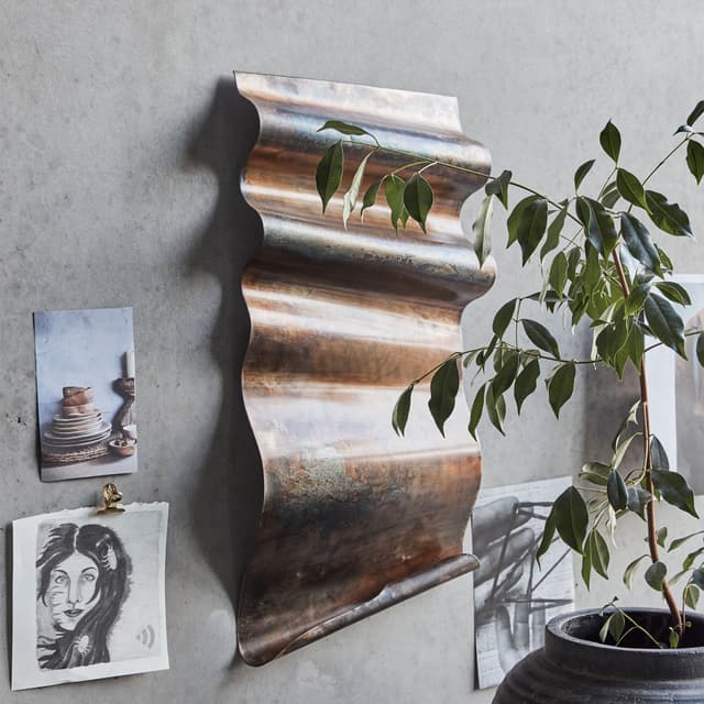 Faha Wandkunst Antikbraun 30x60