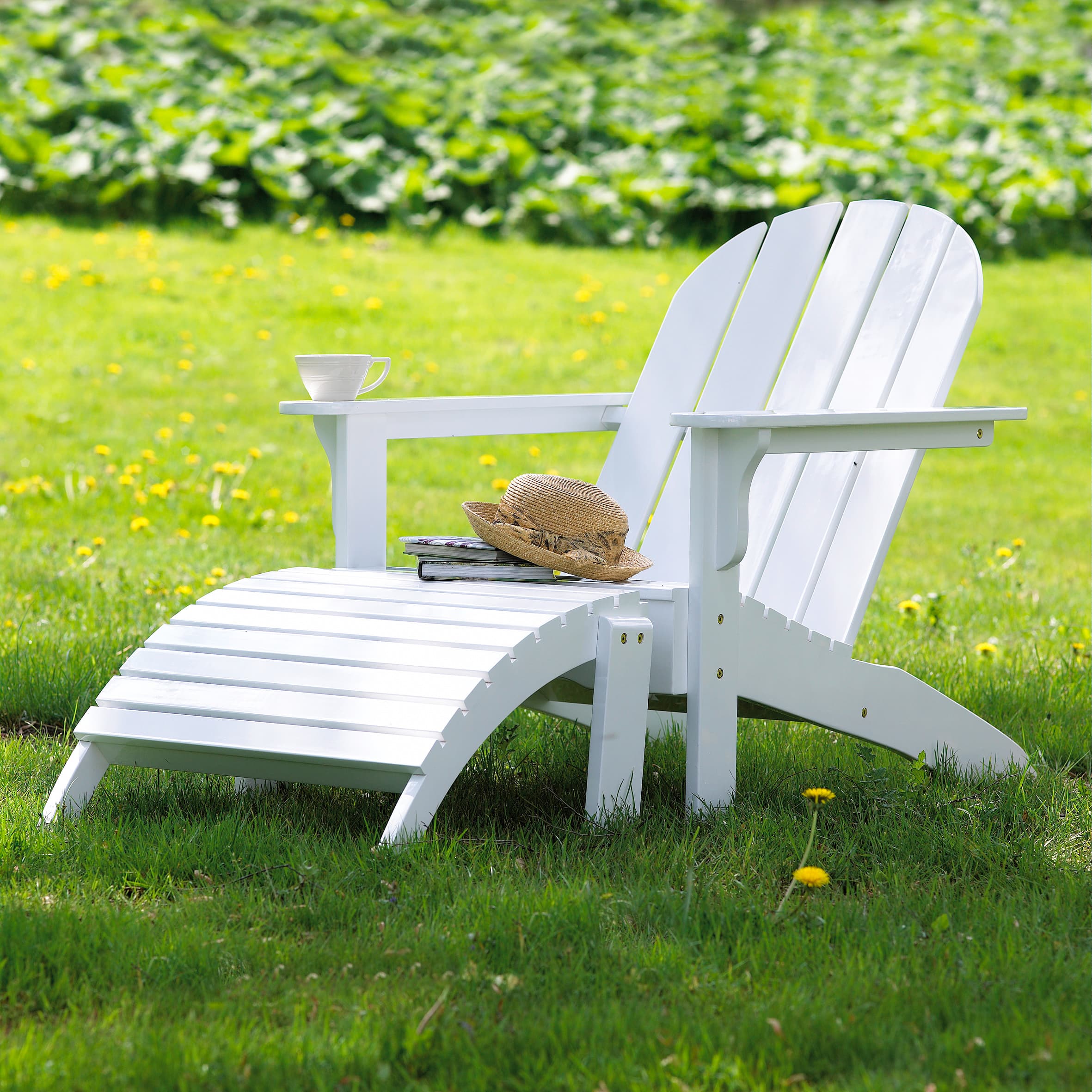 Adirondack Lounge chair White