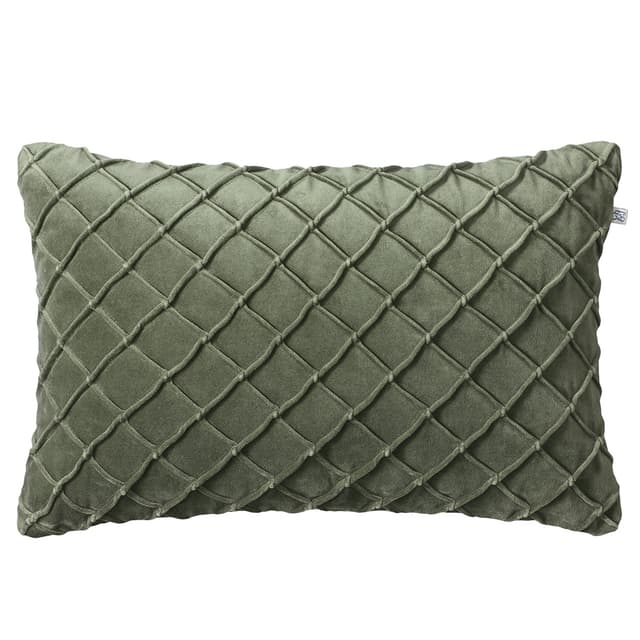 Deva Pillow Cover Velvet Forest Green 40x60