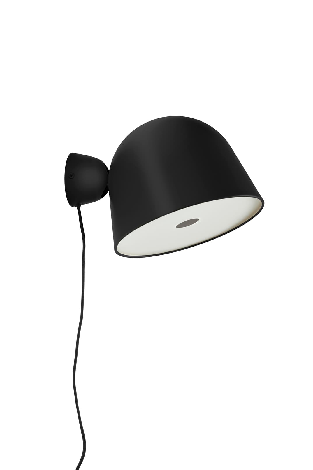 Kuppi Wandleuchte Schwarz