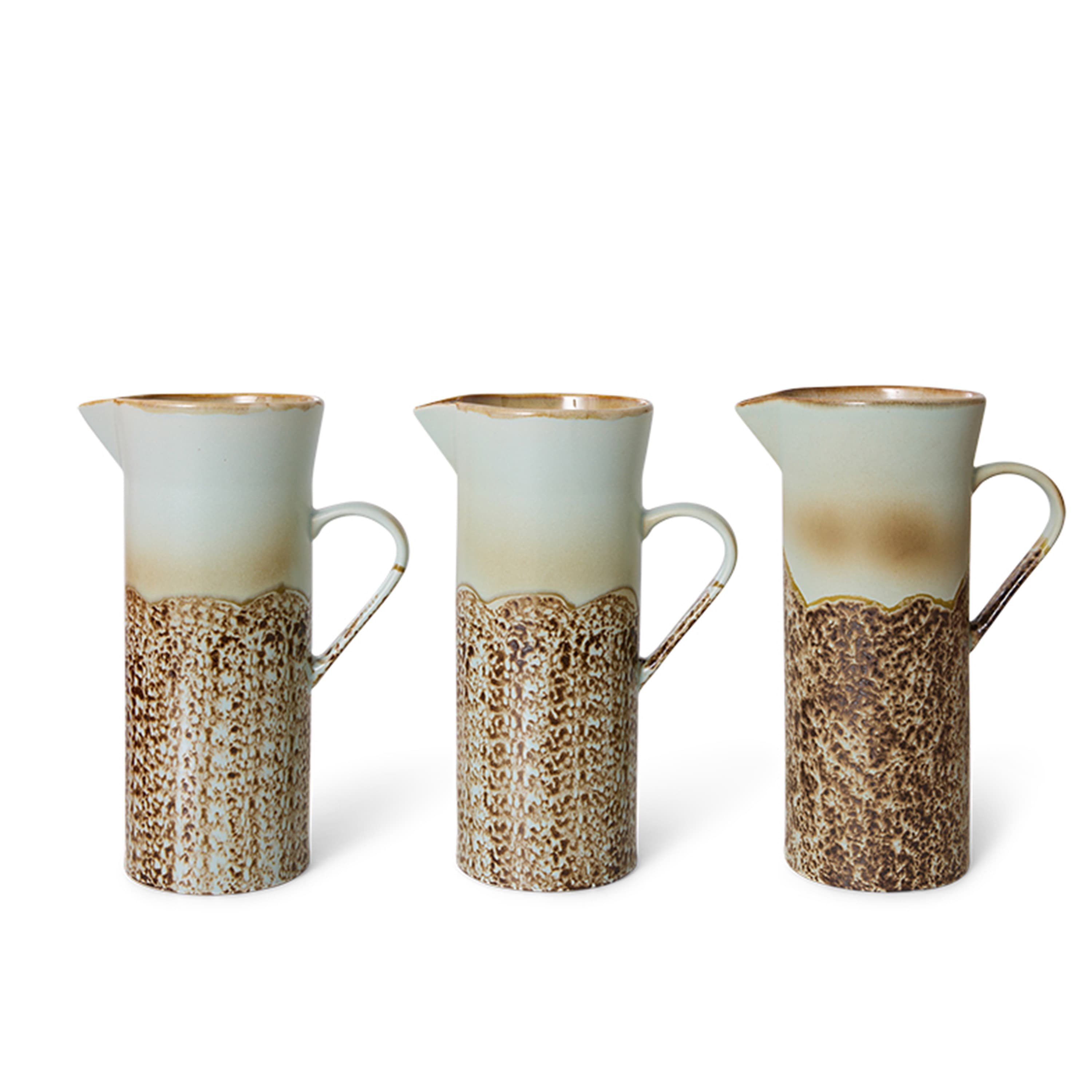 70s Ceramics Kanne Shell 120cl