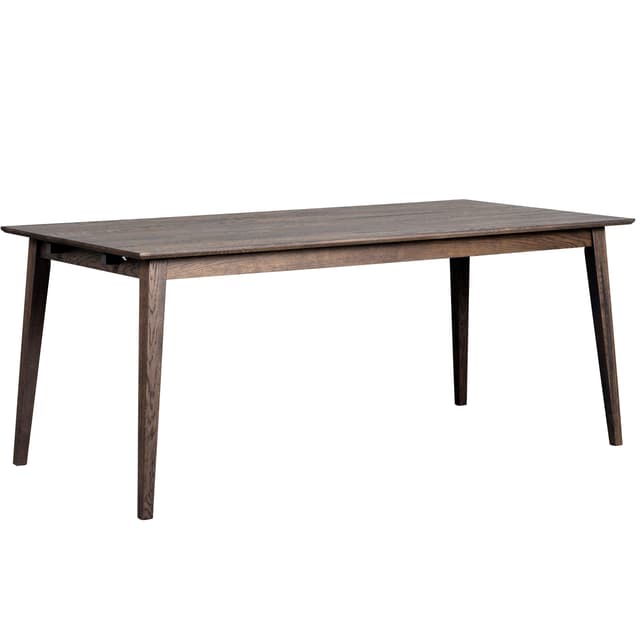 Filippa Dining Table Dark Brown Oak 180cm