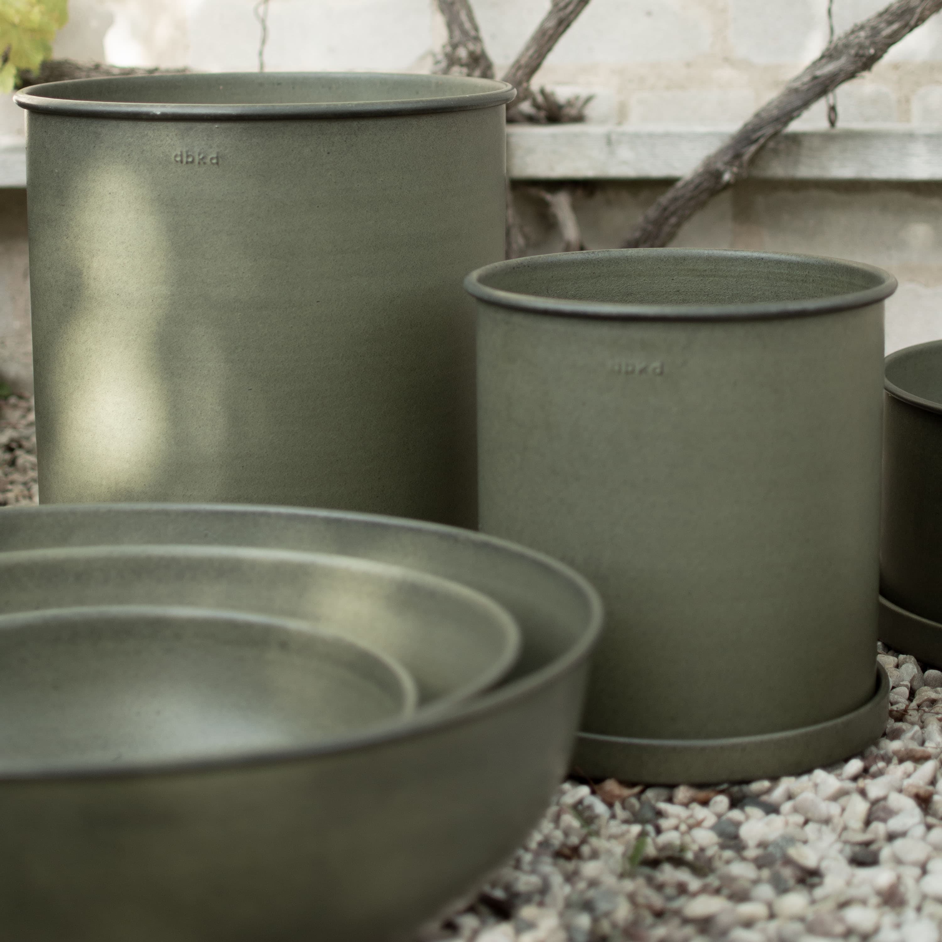 Plant Pot Utekruka Green Large 2-pack