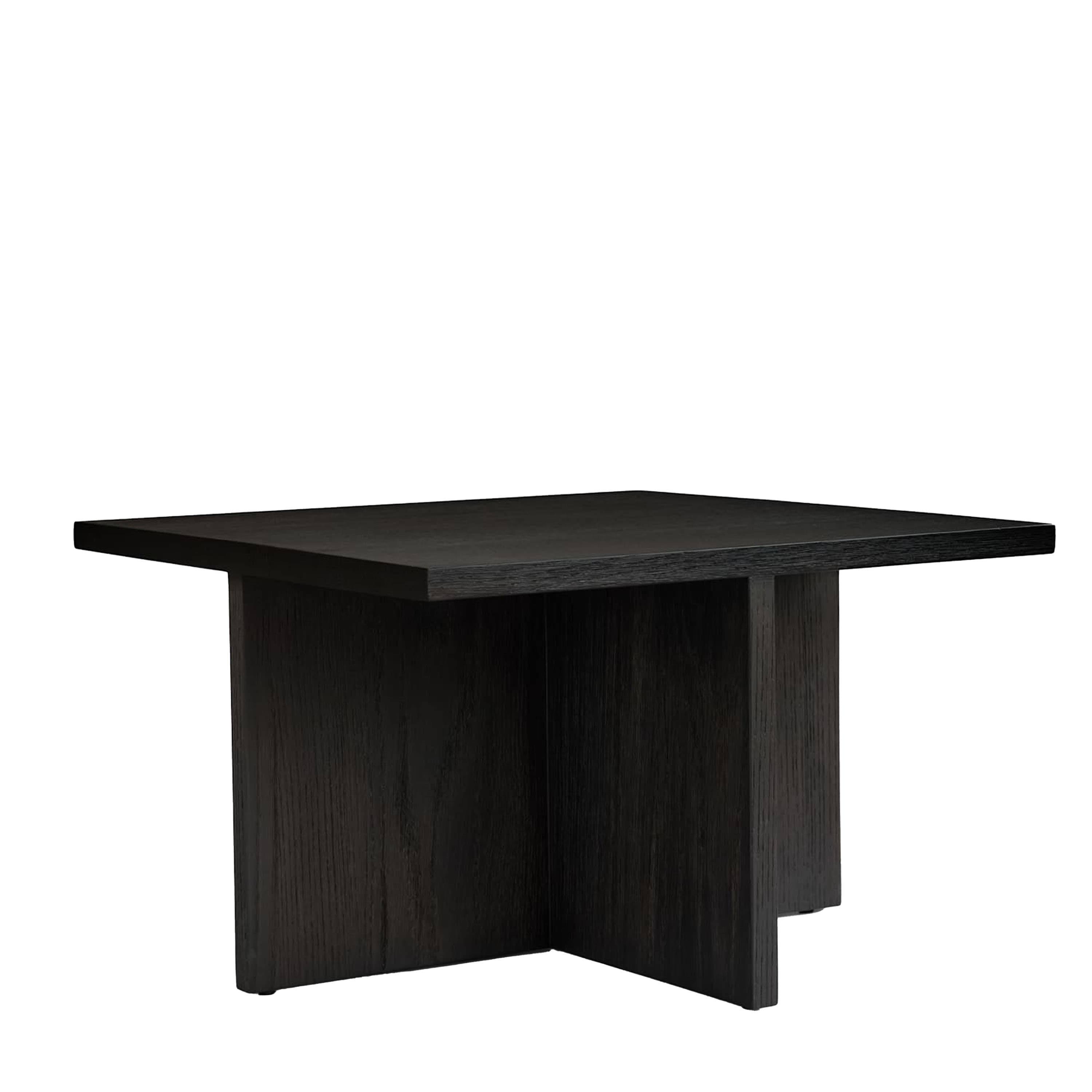 Brutus Couchtisch Coffee Black Eiche 60x60