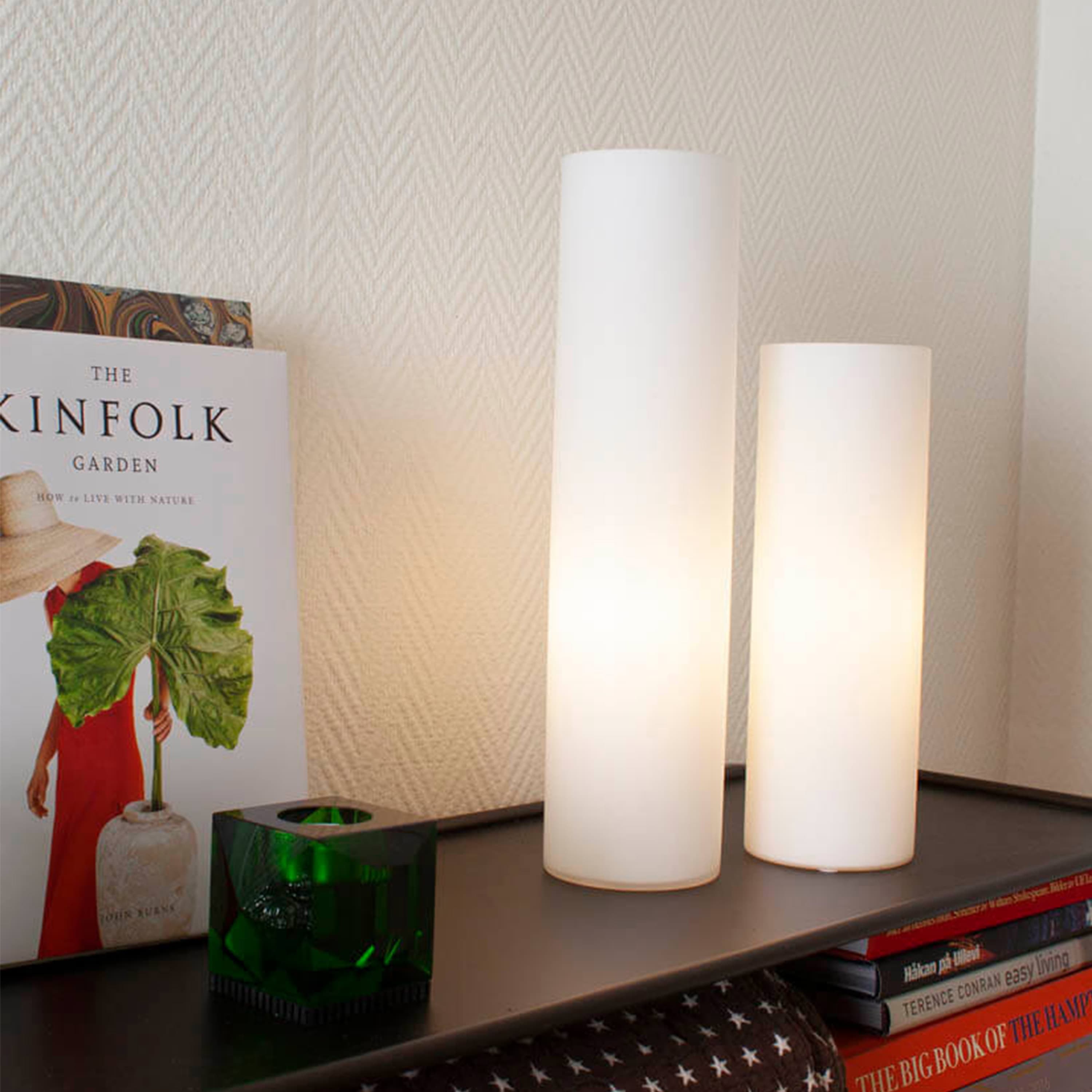 Flake Bordslampa Opal 30cm