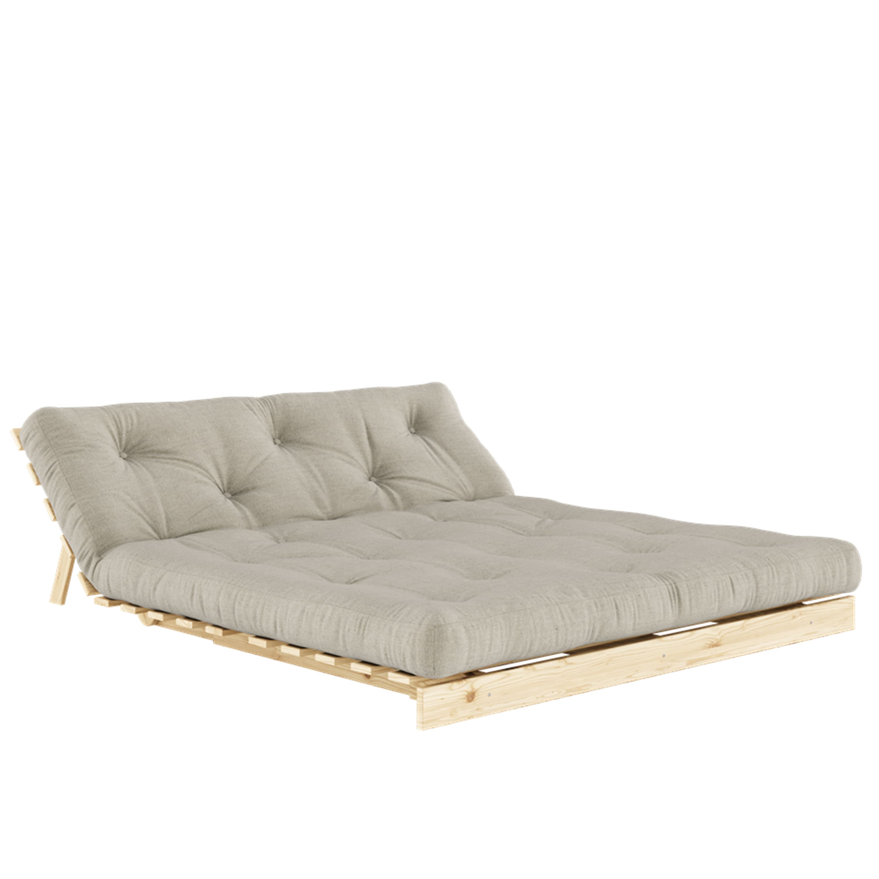Roots Schlafsofa Natur/Linen 160cm