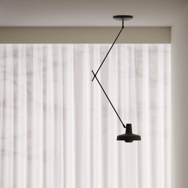 Arigato Deckenleuchte Long Black