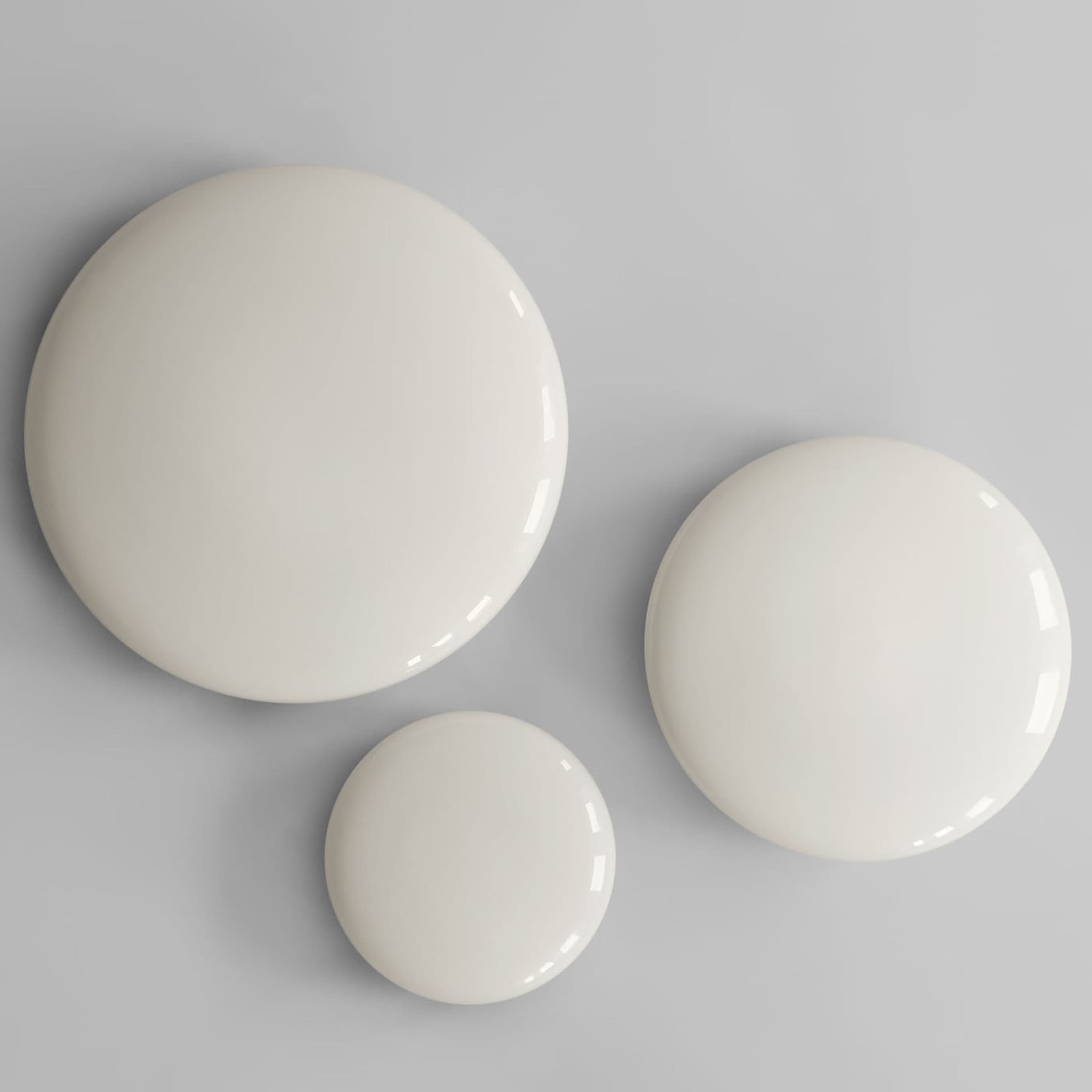 Hikari Wandleuchte Opal White Ø35