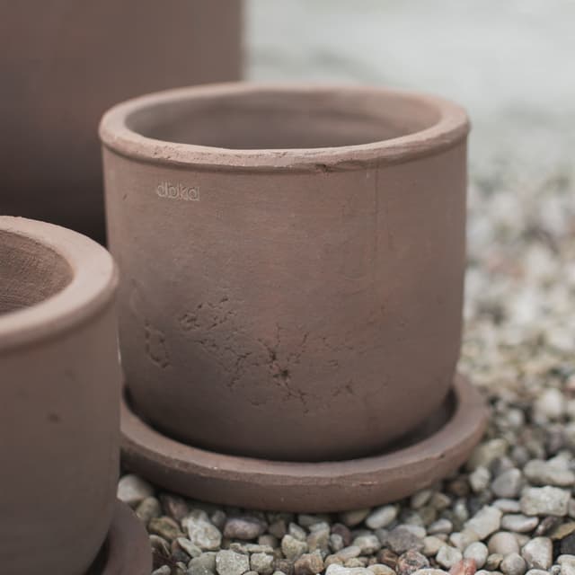 Terra Blumentopf Braun Ø16