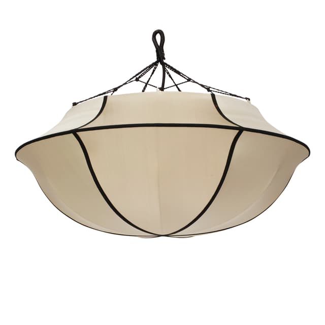 Umbrella Ceiling Lamp Kit/Black
