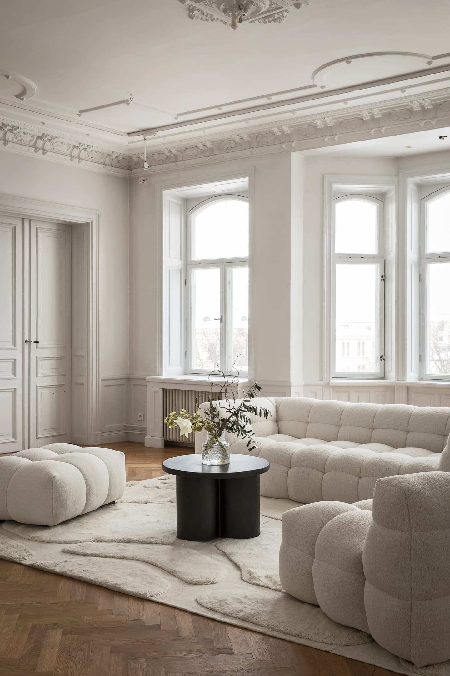 Vienna Wollteppich Offwhite 170x230