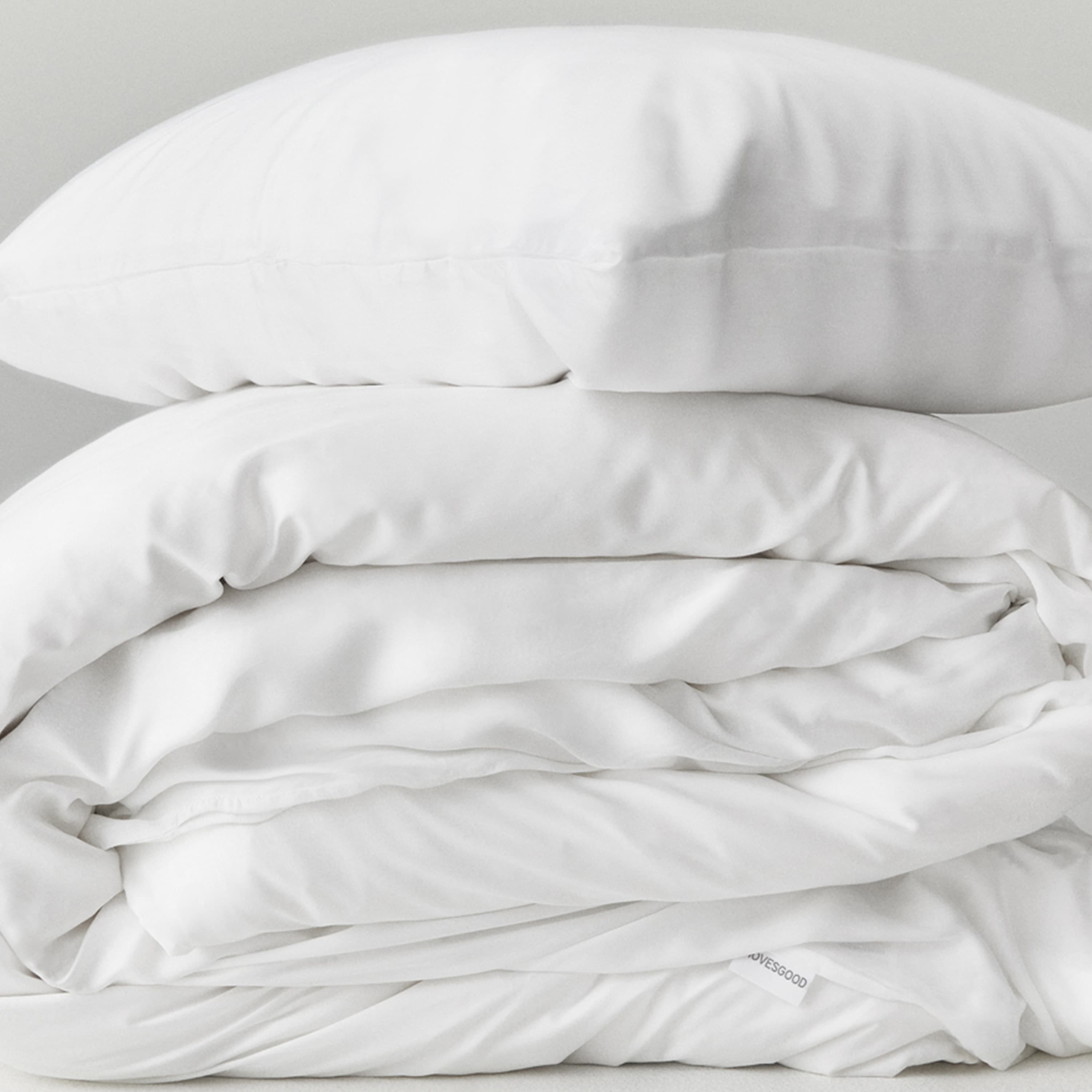 Bamboo Bettwäsche-Set White 220x220/50x60