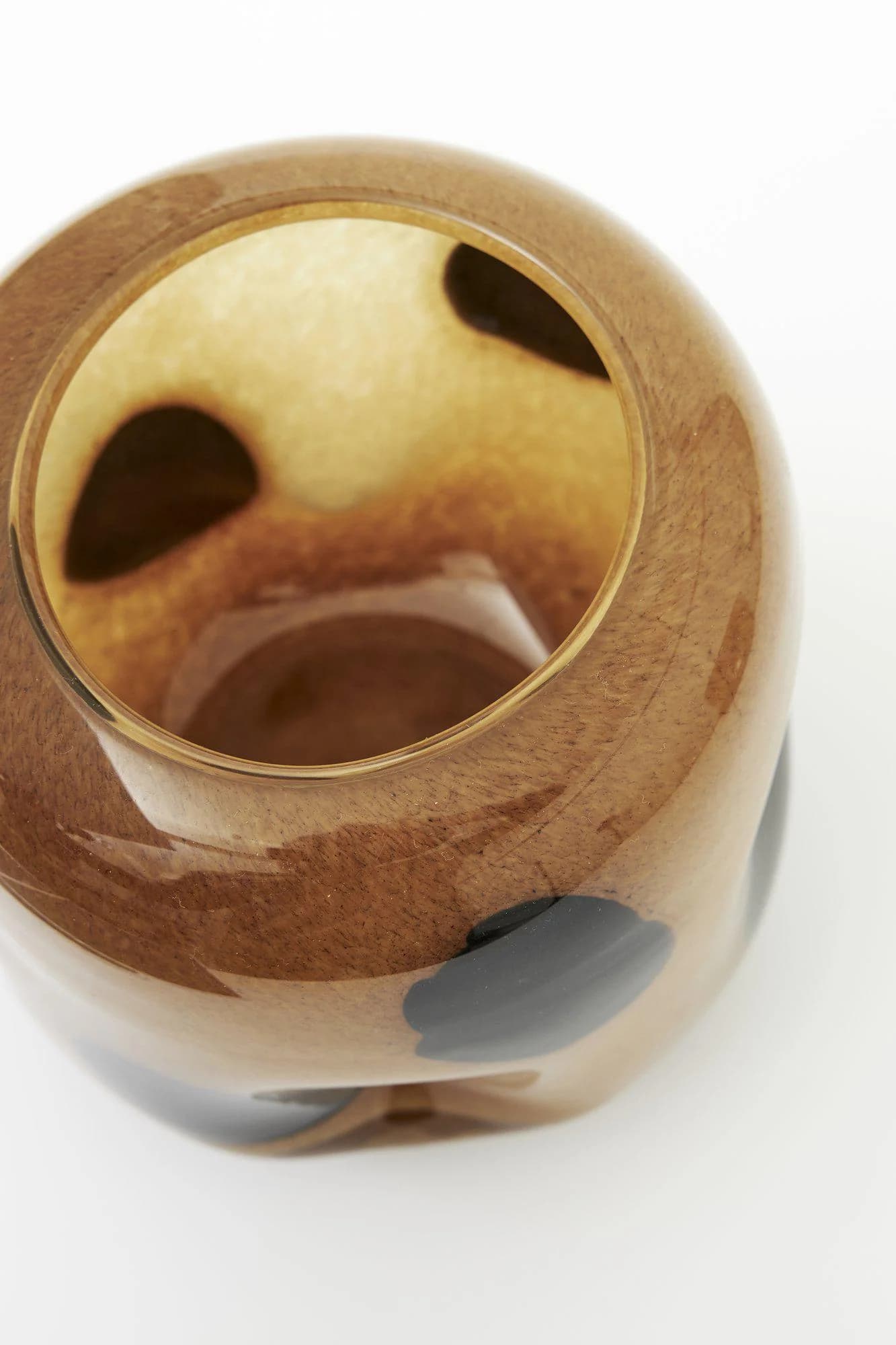 Plume Vase Brown S