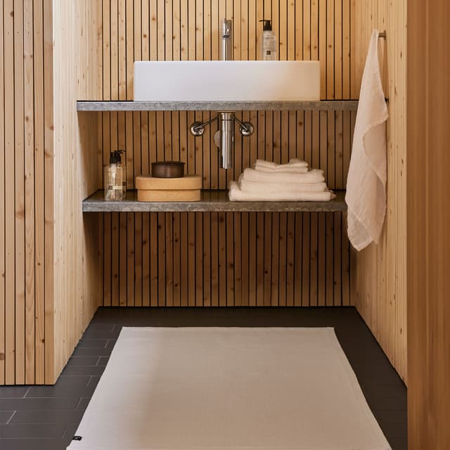 Love Bathroom Mat White 70x110 cm