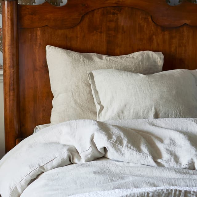 Dreamtime Pillowcase Linen Oatmeal 50x60