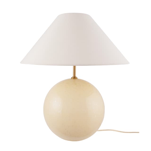 Iris Tischlampe Creme 45cm