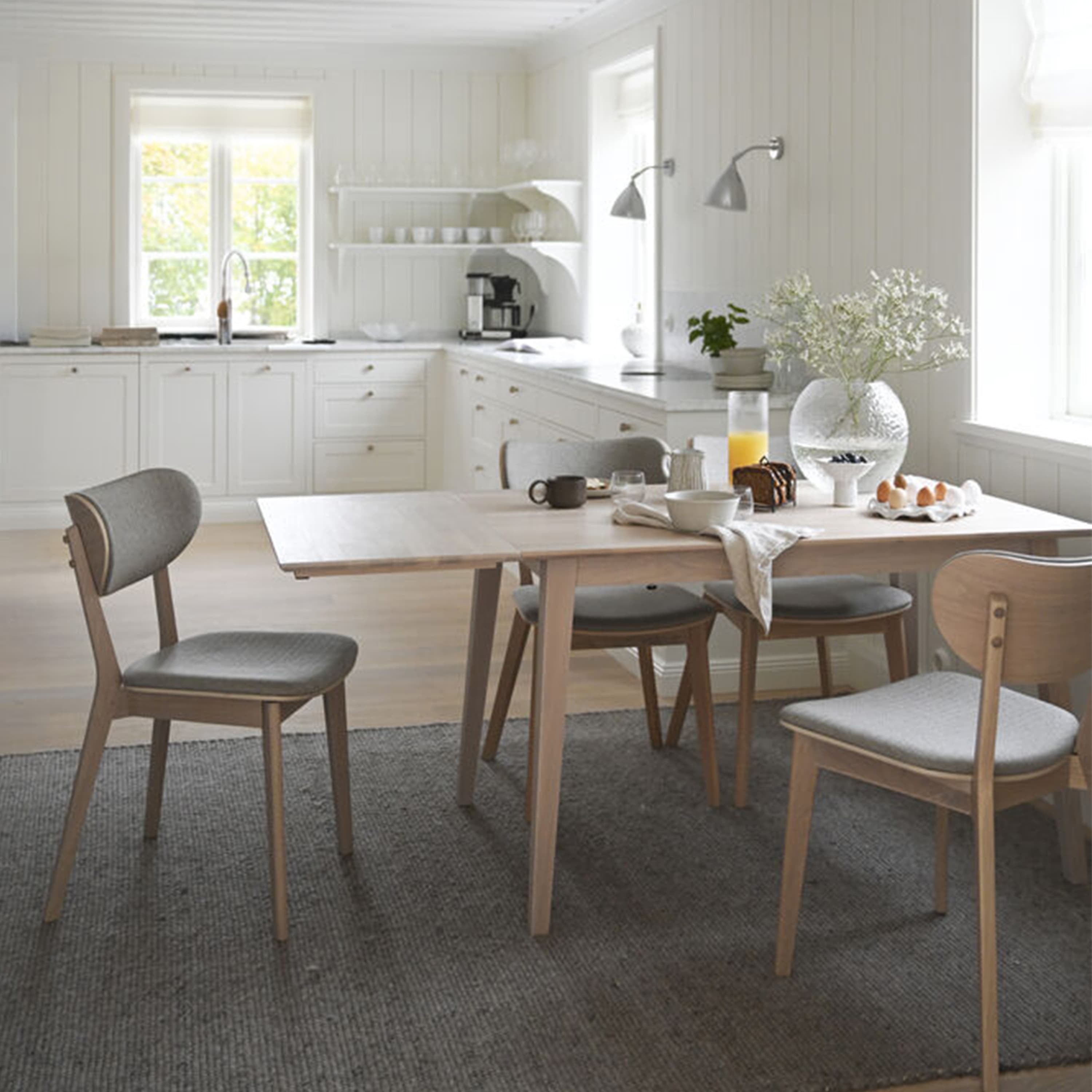 Filippa Folding Table White-pigmented 120cm