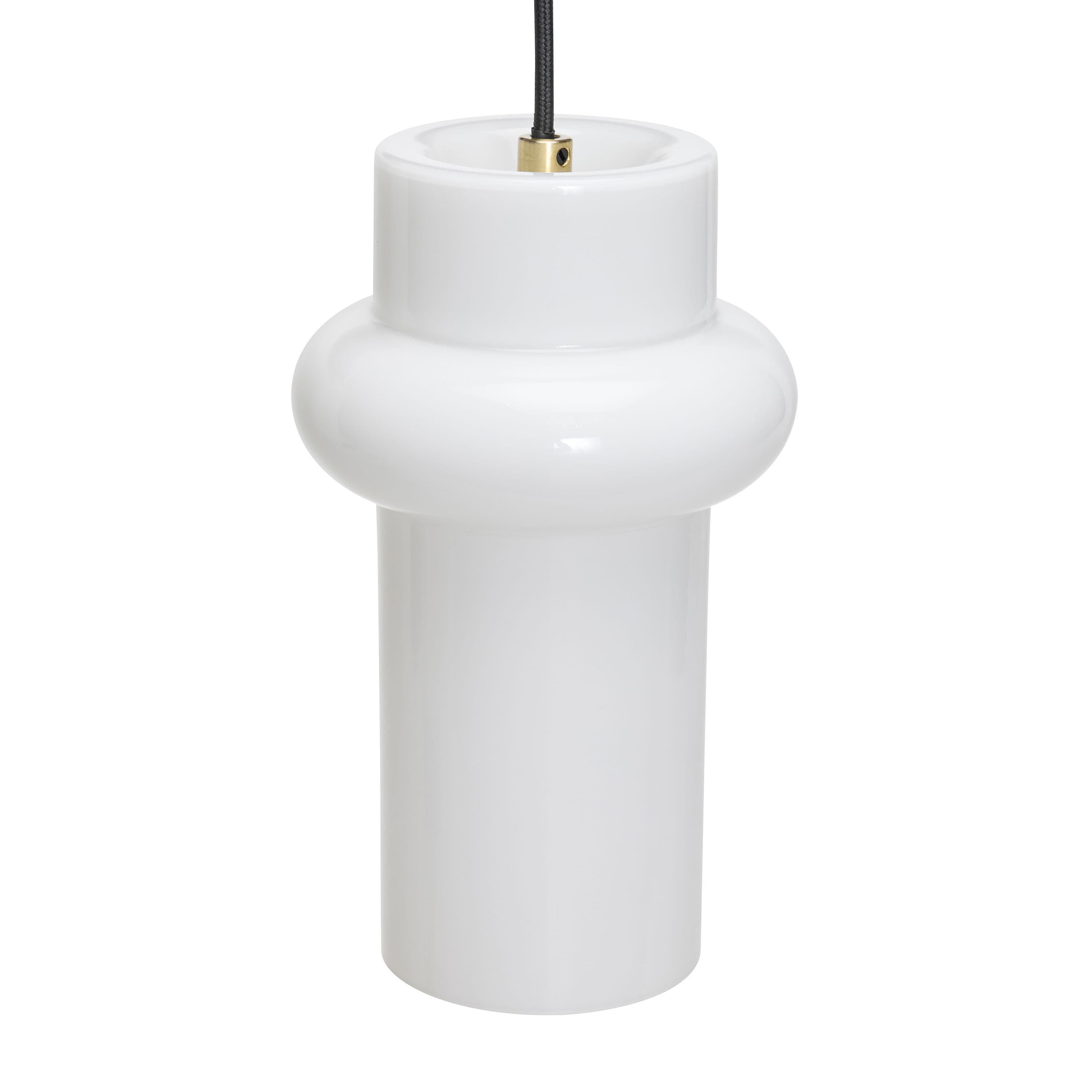 Pilule Pendelleuchte Up Glossy White 25cm