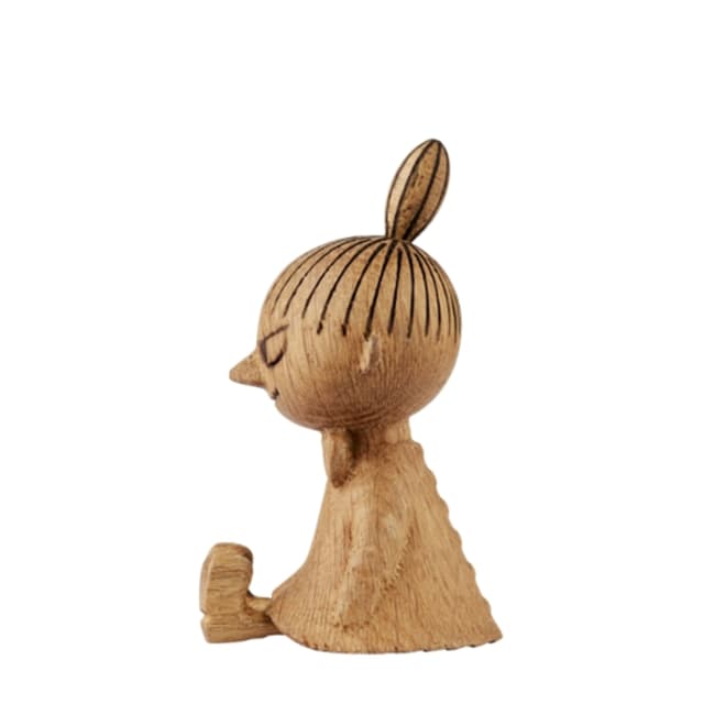 Moomin Wooden Decoration Little My Oak 6cm